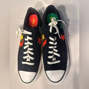 Converse x Daily Paper Rare Star Player 76 Collaboration NW/OBox Mens 9.5 Wms 11